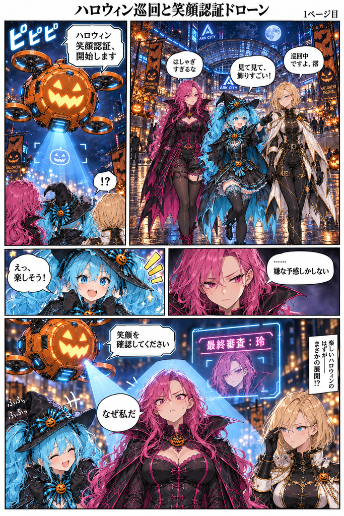 ARK ANGEL THREE Halloween 1ページ目