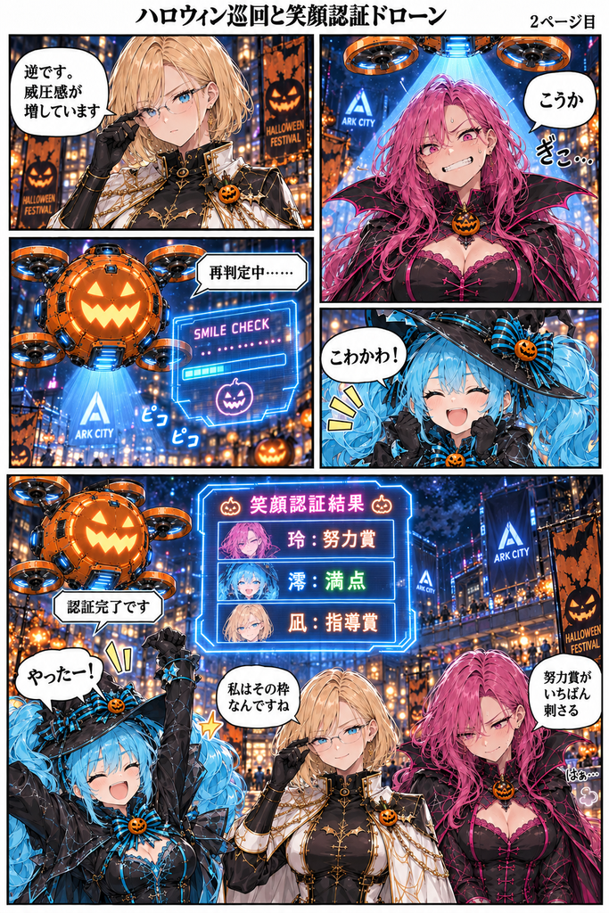 ARK ANGEL THREE Halloween 2ページ目