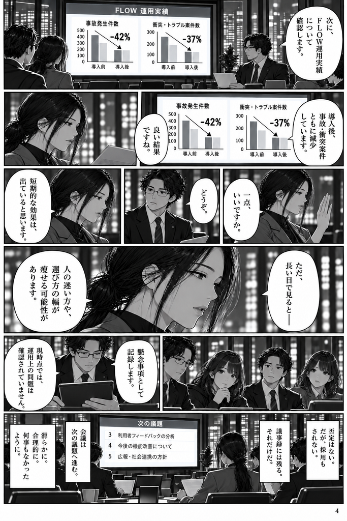 THE OBSERVER　第１話　浮いていた日 4ページ目